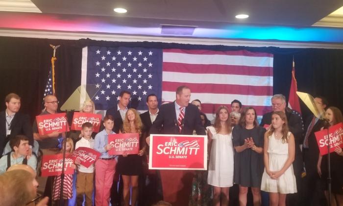 Schmitt Wins Hotly Contested US Senate Primary in Missouri, Will Face Valentine