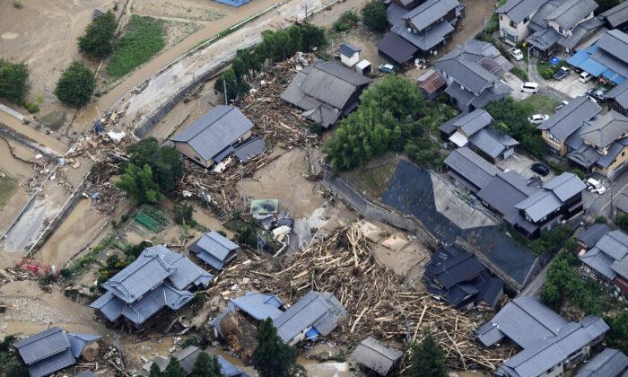 3 Missing, Thousands Ordered to Evacuate as Rain Pounds Northern Japan