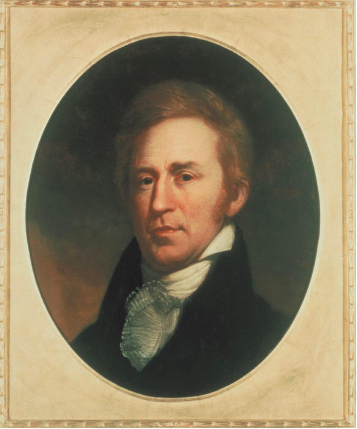 A portrait of William Clark by Charles Willson Peale, 1807. Oil on board. (Everett Collection/ Shutterstock)