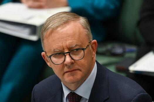 Australian Prime Minister Anthony Albanese looks on during Question Time at Parliament House in Canberra, Australia, on July 28, 2022. (Martin Ollman/Getty Images)