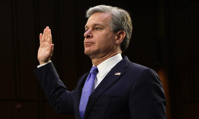 Top Senator: FBI Director Wray Must Do ‘Much More’ to Combat Agency Bias