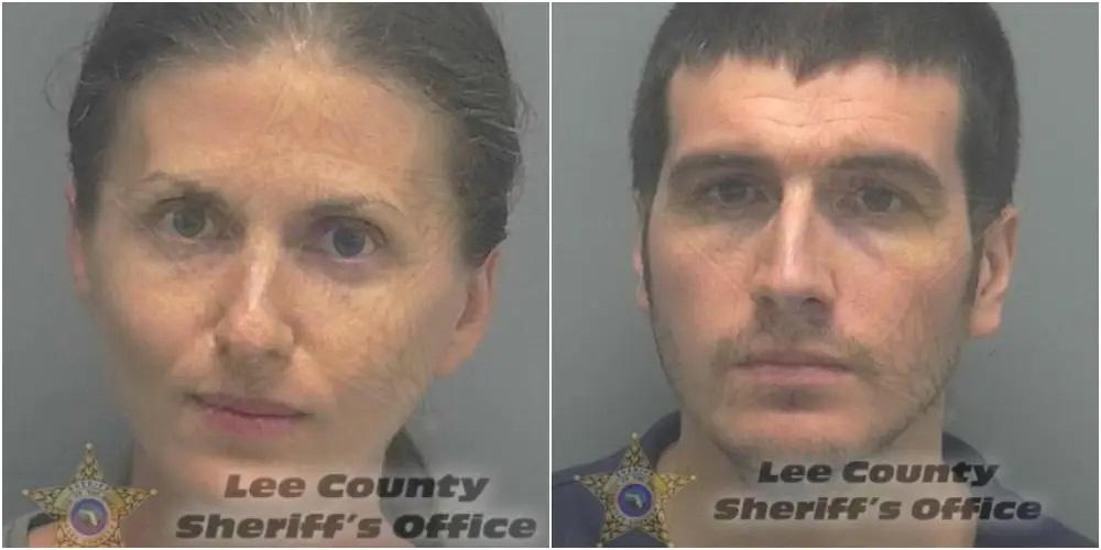 Sheila O'Leary (L) and Ryan O'Leary. (Lee County Sheriff's Office)
