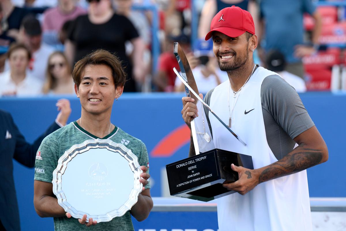 Kyrgios Wins Citi Open Again; Samsonova Takes Women’s Title