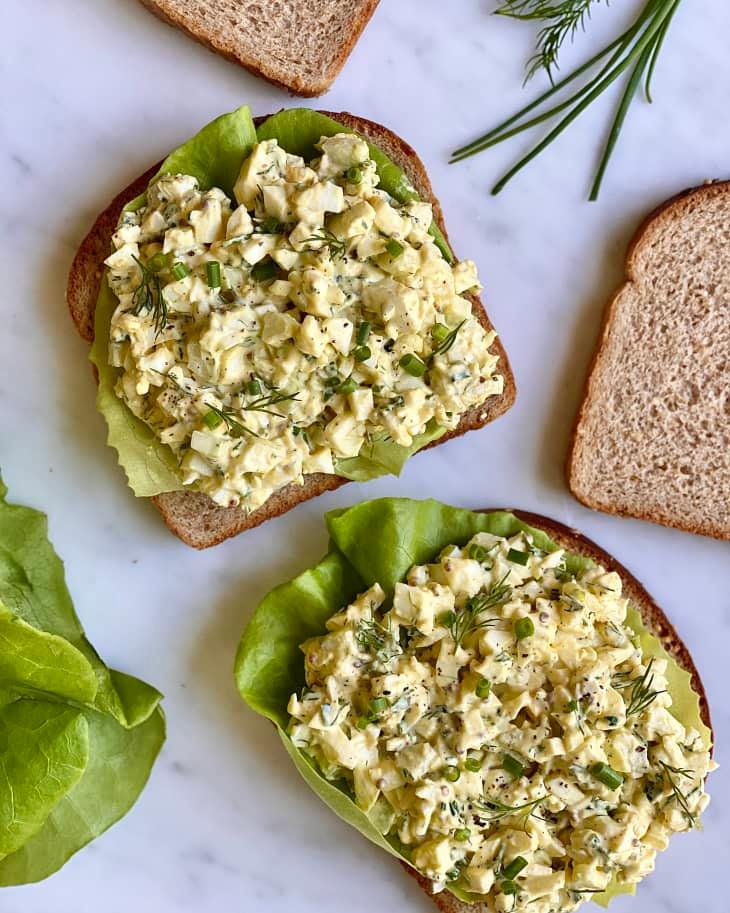 This Is How to Make the Best-Ever Egg Salad Sandwich