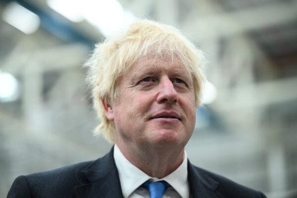 A file image of then Prime Minister Boris Johnson. (Oli Scarff/PA)