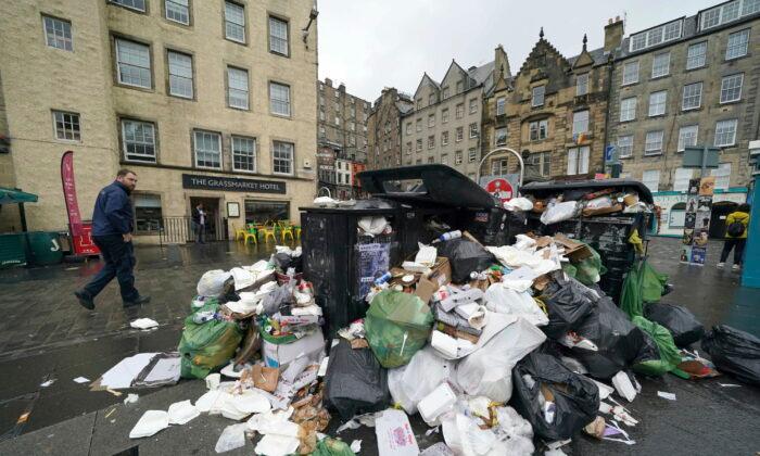Garbage Piles in Scotland Raise Health Concerns Amid Strikes