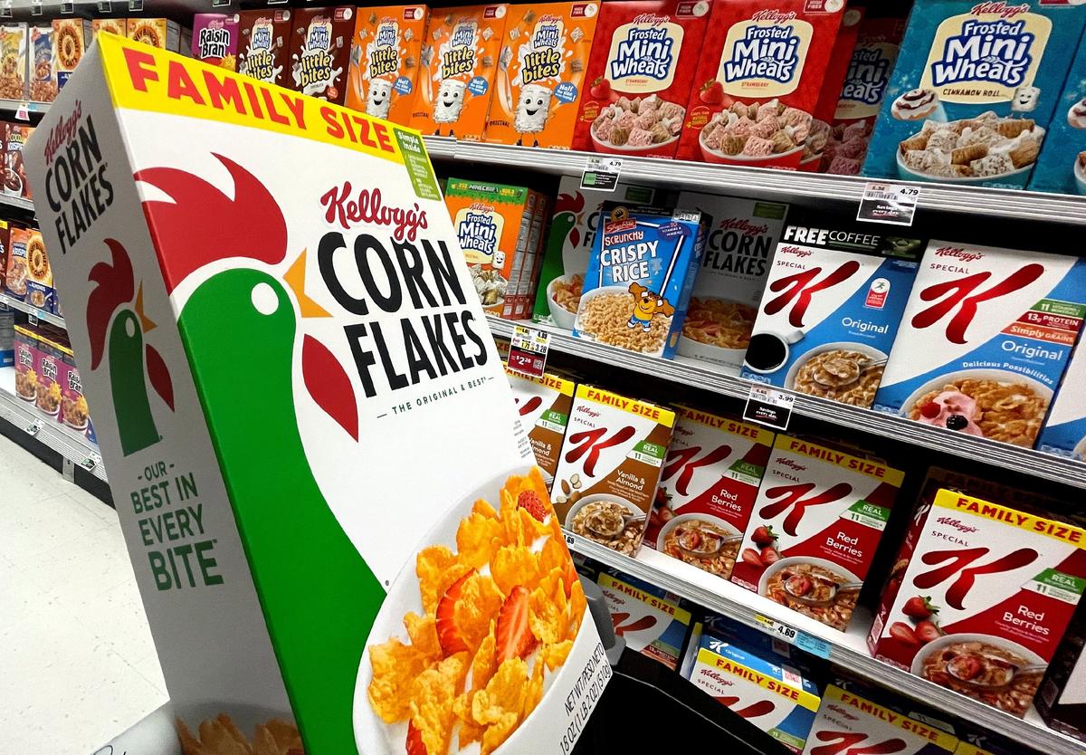 Kellogg’s Pricier Cereals Help Bolster Sales, Profit Forecasts