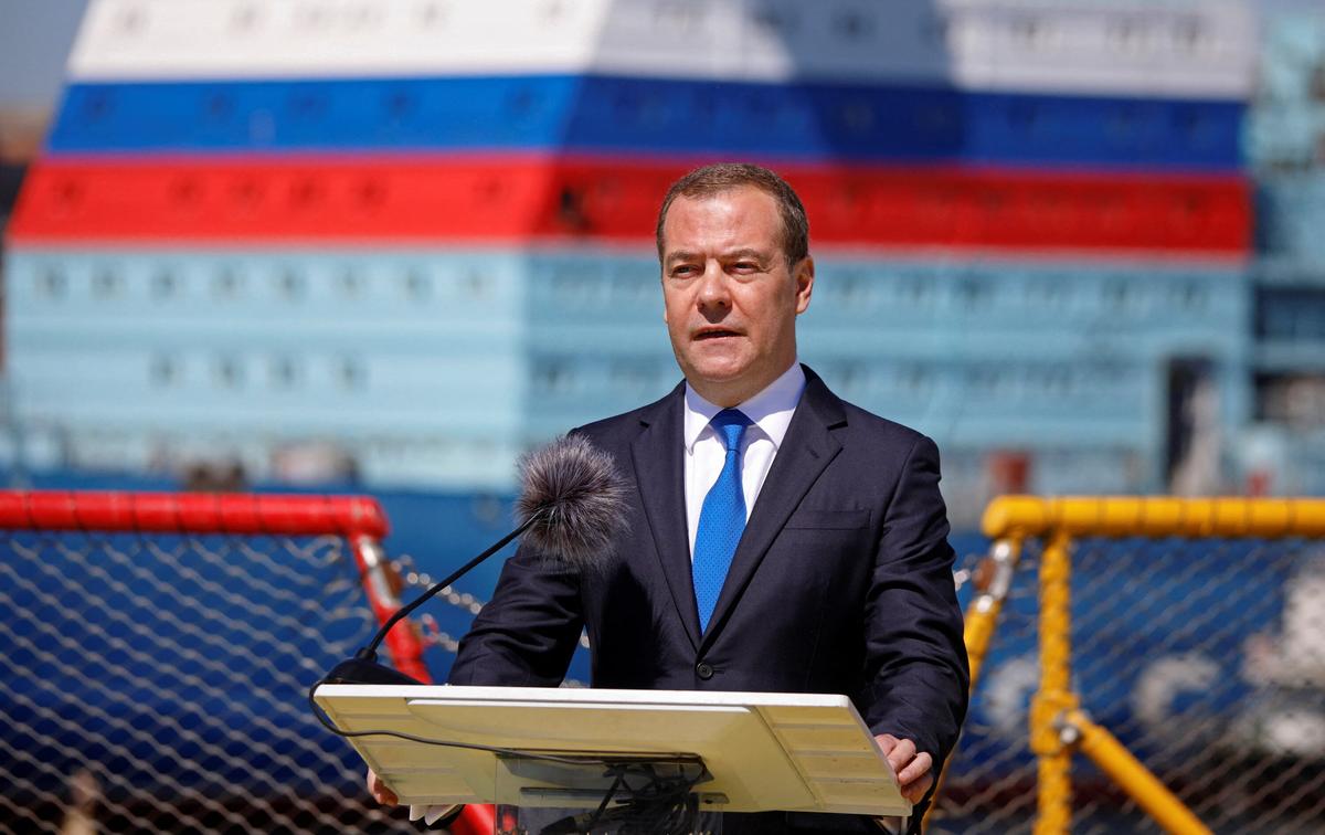 Medvedev Raises Spectre of Russian Nuclear Strike on Ukraine