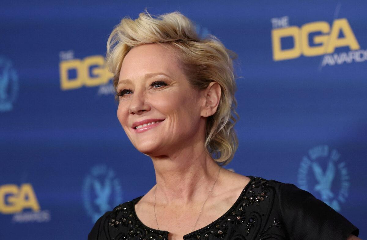 Actress Anne Heche attends the 74th Annual Directors Guild of America (DGA) Awards in Beverly Hills, Calif., on March 12, 2022. (Mario Anzuoni/Reuters)