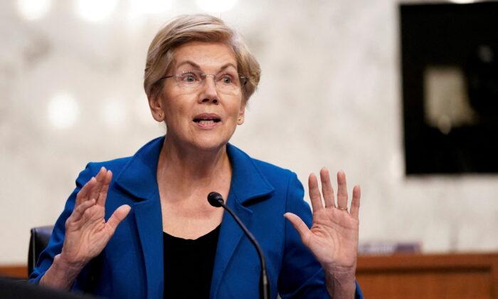 Senator Warren Worries That Fed Will Tip US Economy Into Recession