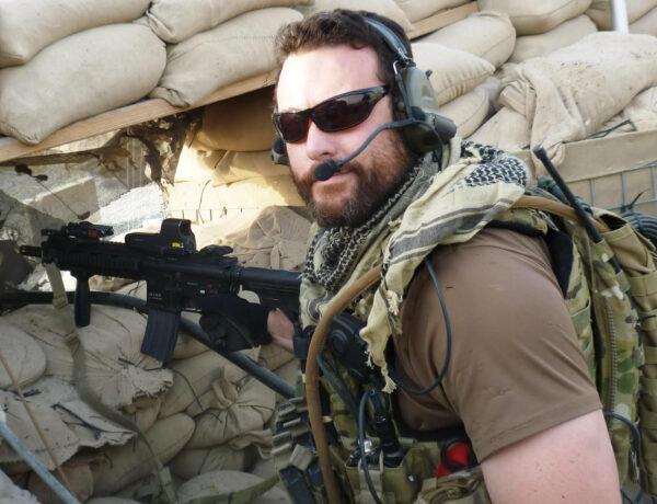 Adam Hardage, military and Special Operations veteran, pictured here in Kandahar, Afghanistan. (Courtesy of Adam Hardage)