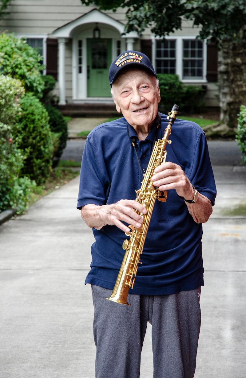 Dominick Critelli, age 101. (Dave Paone/The Epoch Times)