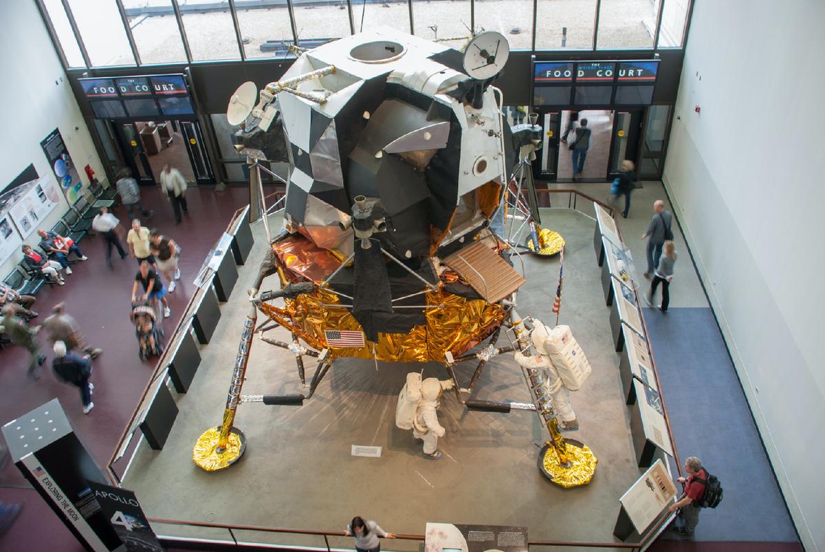 Admission to the Smithsonian Institution's National Air and Space Museum in Washington, D.C., is always free. (Photo courtesy of Rumata7/Dreamstime.com)