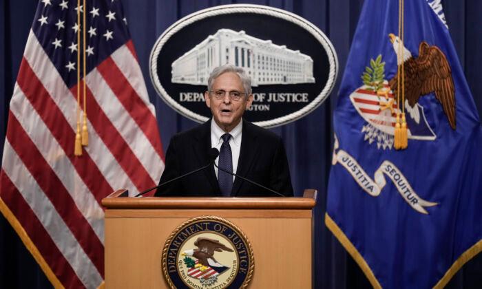 AG Merrick Garland Issues Memo Warning DOJ About Talking to Congress