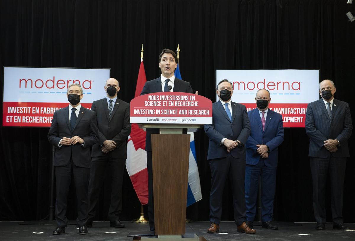Moderna Says Vaccine Facility in Montreal Suburb Could Be Operational by End of 2024