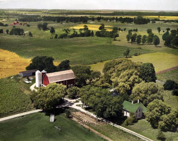The Falter farm in Wisconsin has been in the family for two centuries. (Courtesy of Frank Falter)