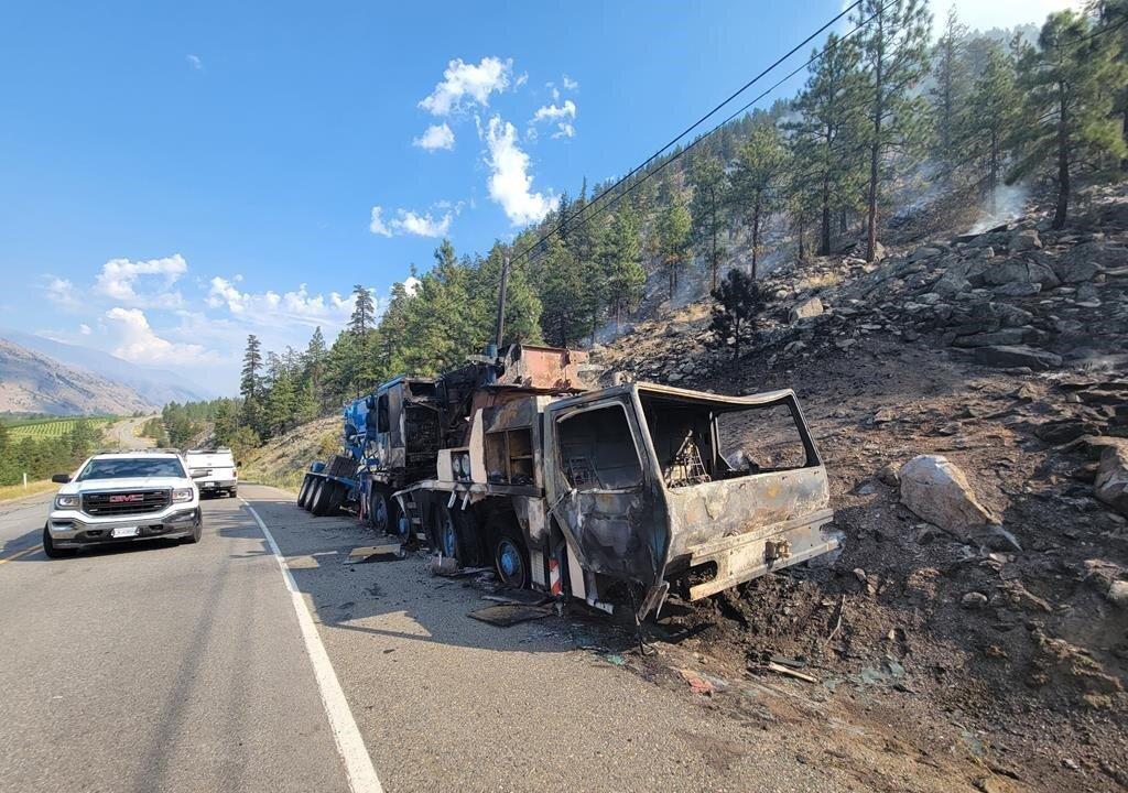 Evacuation Orders Rescinded as Wildfire Burns Along BC Highway 3