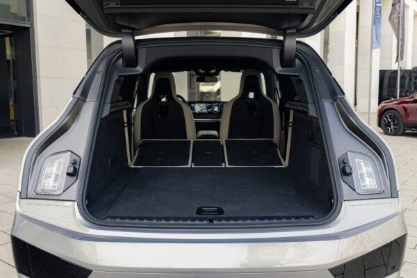  Expanded cargo space with rear seats folded. (Courtesy of BMW)