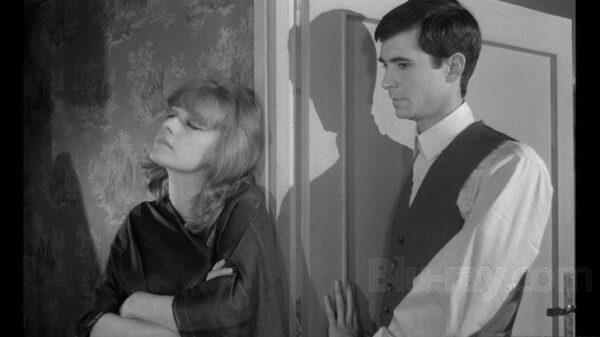 Jeanne Moreau as Marika Burstner and Anthony Perkins as K in a scene from "The Trial." (Rialto Pictures/Studiocanal)