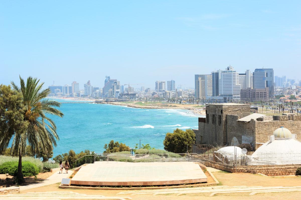 Coastal view of Tel Aviv from Old Jaffa. (Courtesy of Michelle Sutter)