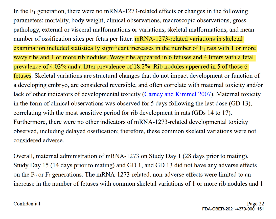 A document package on biodistribution studies obtained by Judicial Watch. (Courtesy of Alexandra Latypova)