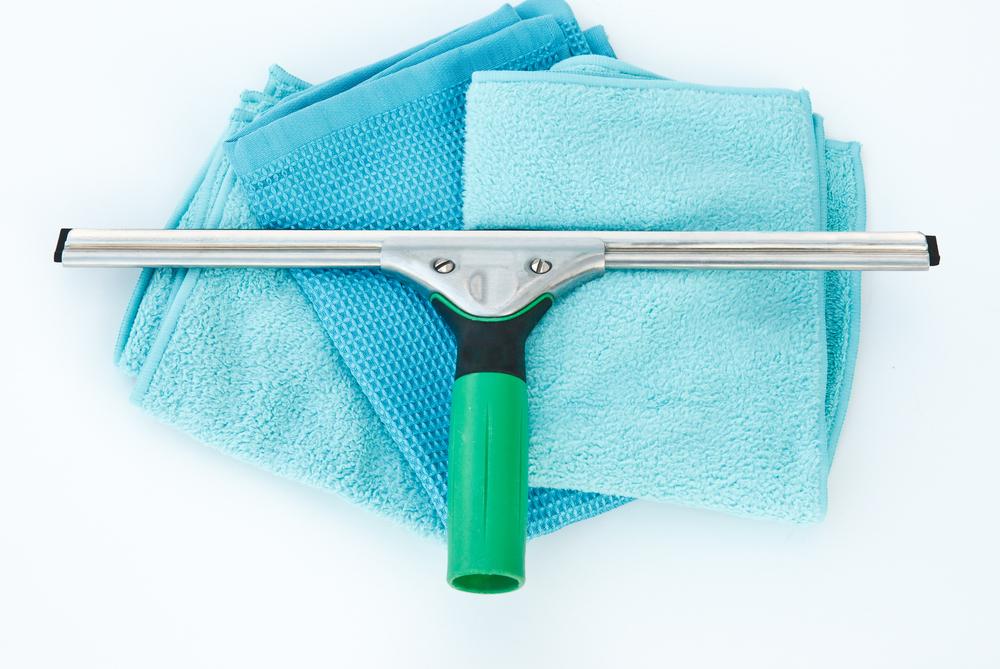 Buy a good-quality squeegee and perfect your technique. (Lollo/Shutterstock)