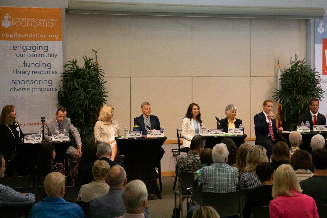 Candidates for Newport Beach City Council Share Values at Forum
