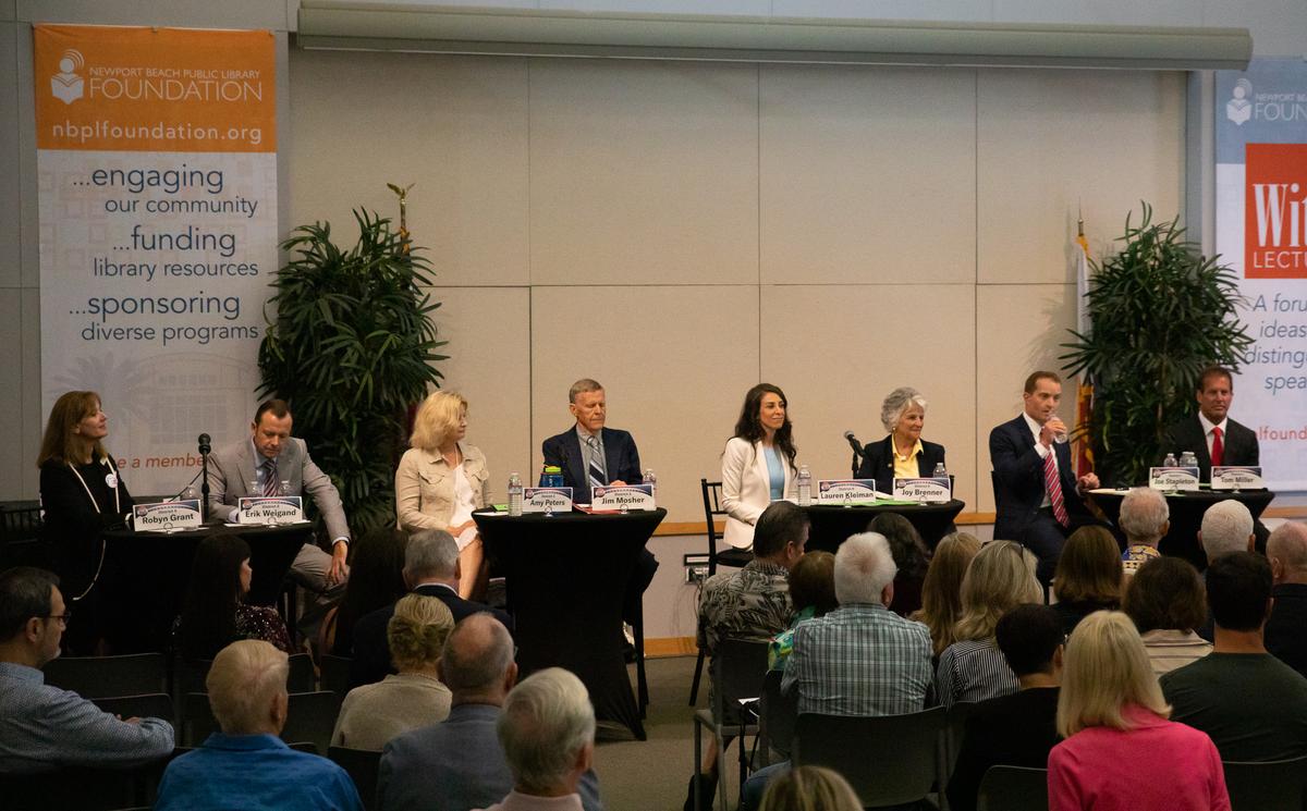 Candidates for Newport Beach City Council Share Values at Forum