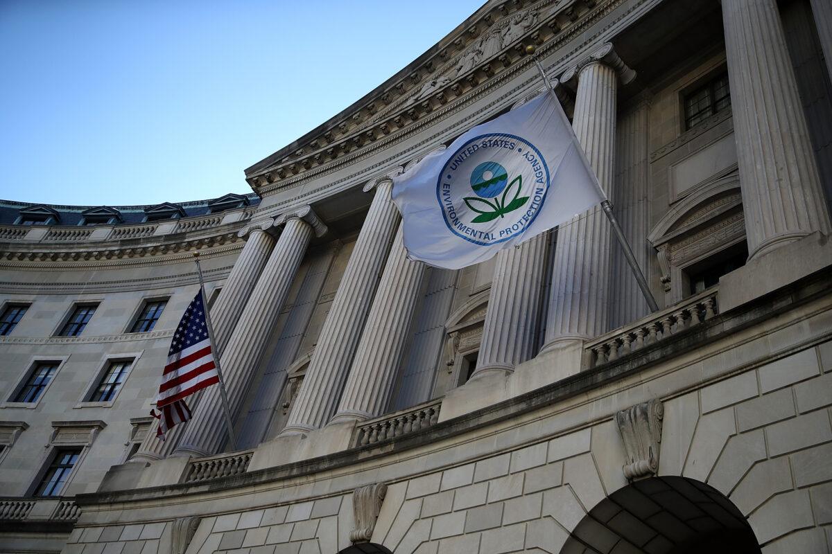 A view of the U.S. Environmental Protection Agency headquarters in Washington, D.C., on March 16, 2017. (Justin Sullivan/Getty Images)