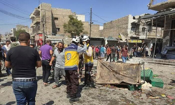 Market Blast in North Syria Kills 15 People, Wounds Dozens
