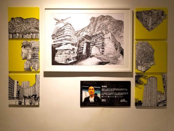 Cheung Kwan-ho holds his art exhibition at "Uncle’s Store." (Courtesy of Cheung Kwan-ho)