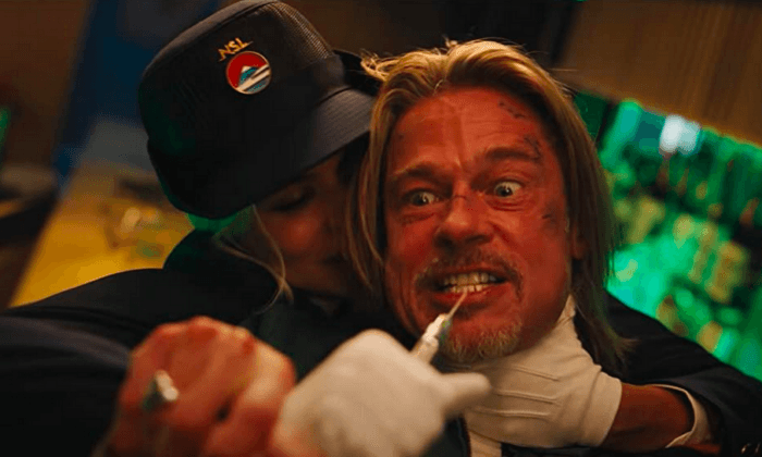 Film Review: ‘Bullet Train’: High-Speed Tarantino-Wannabe Trainwreck