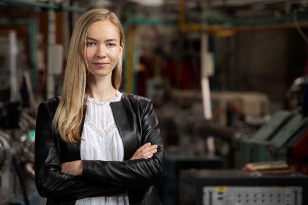 Zuzana Slavkovska from ANU is one of the researchers putting Australia center stage in the hunt for dark matter. (Courtesy of ANU)