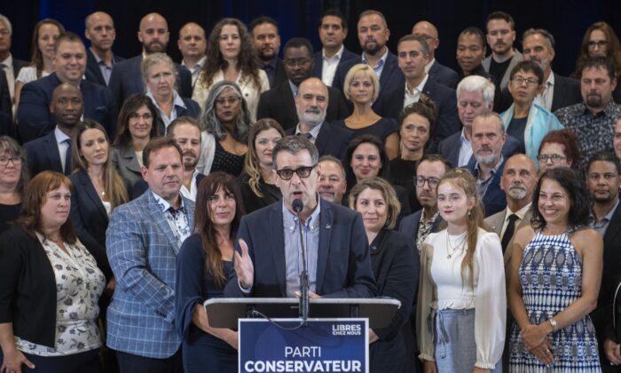 Quebec Conservative Party Becomes First to Launch 2022 Provincial Election Campaign