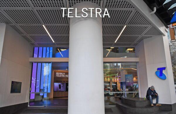 A Telstra store in Melbourne's central business district in Melbourne, Australia, on June 20, 2018. (William West/AFP via Getty Images)