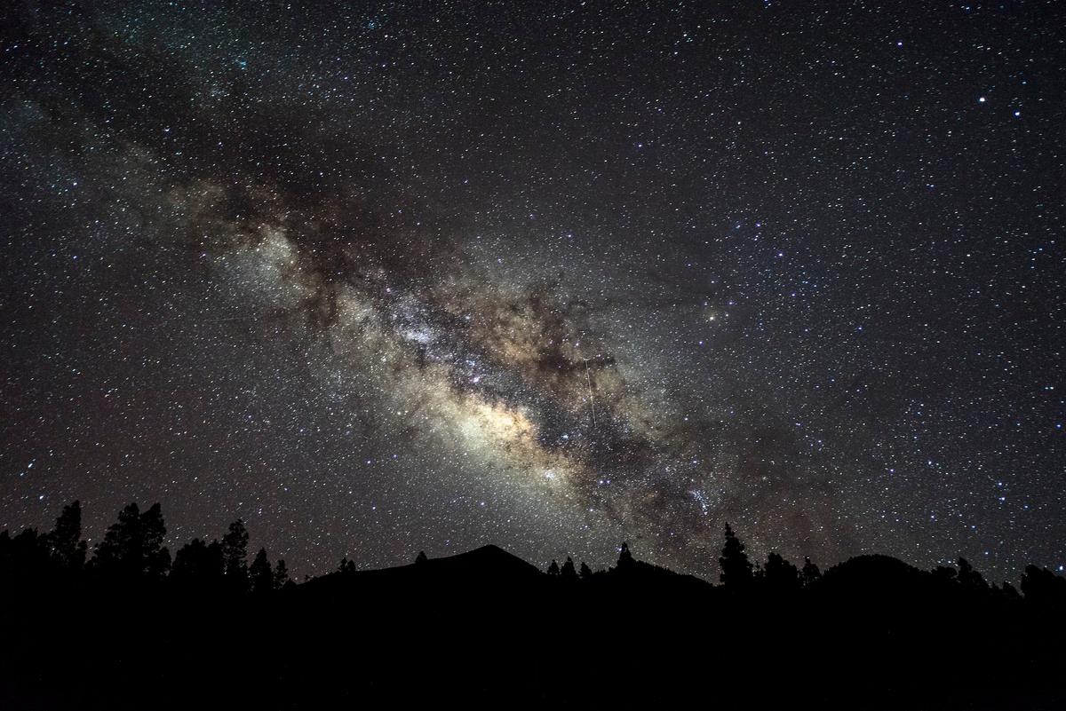 Stars above La Palma. (Copyright VisitLaPalma.es)