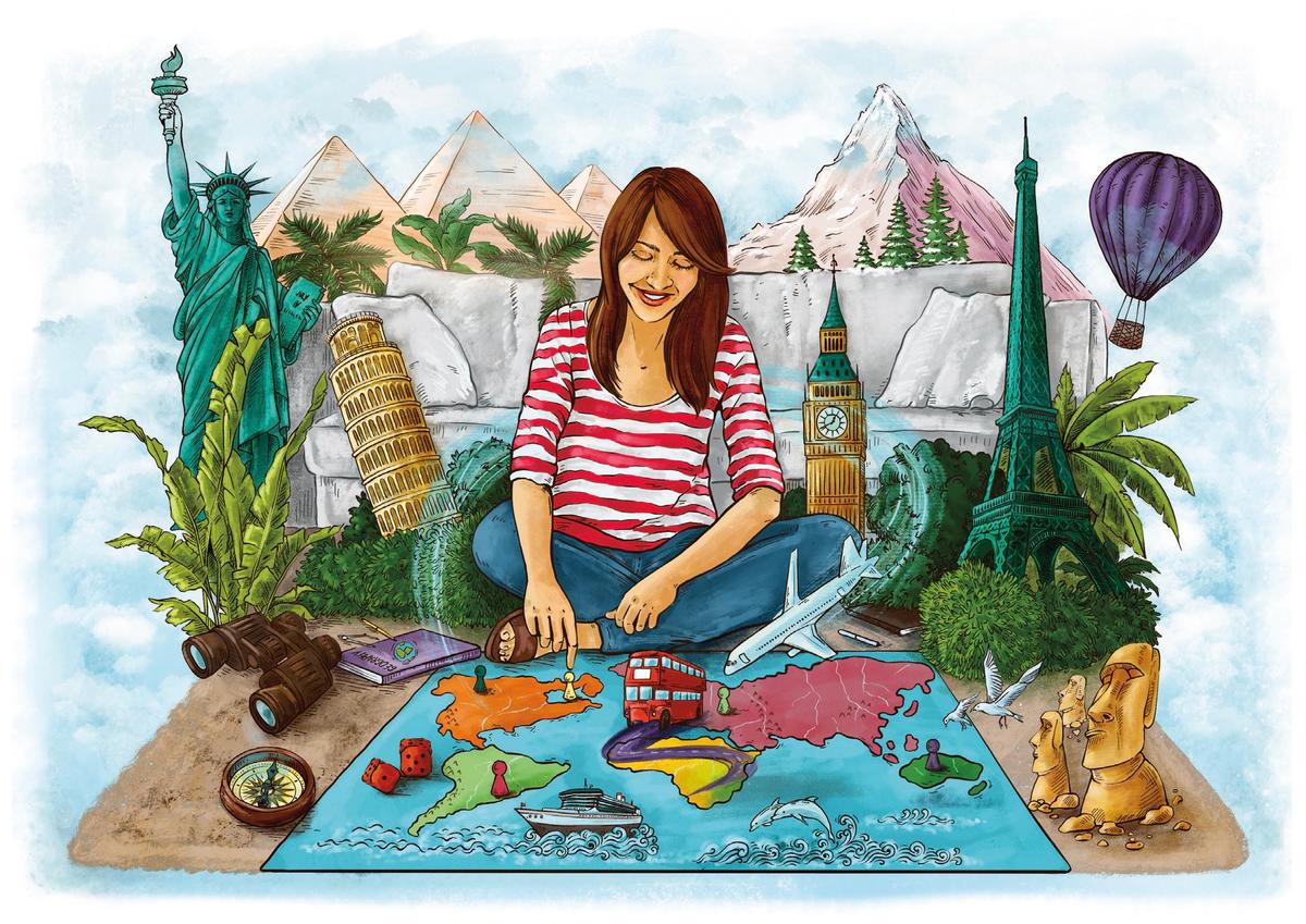 A 17-Year-Old Entrepreneur’s Creative Board Game is Inspiring Kids to Put Down Their Phones and Explore the World