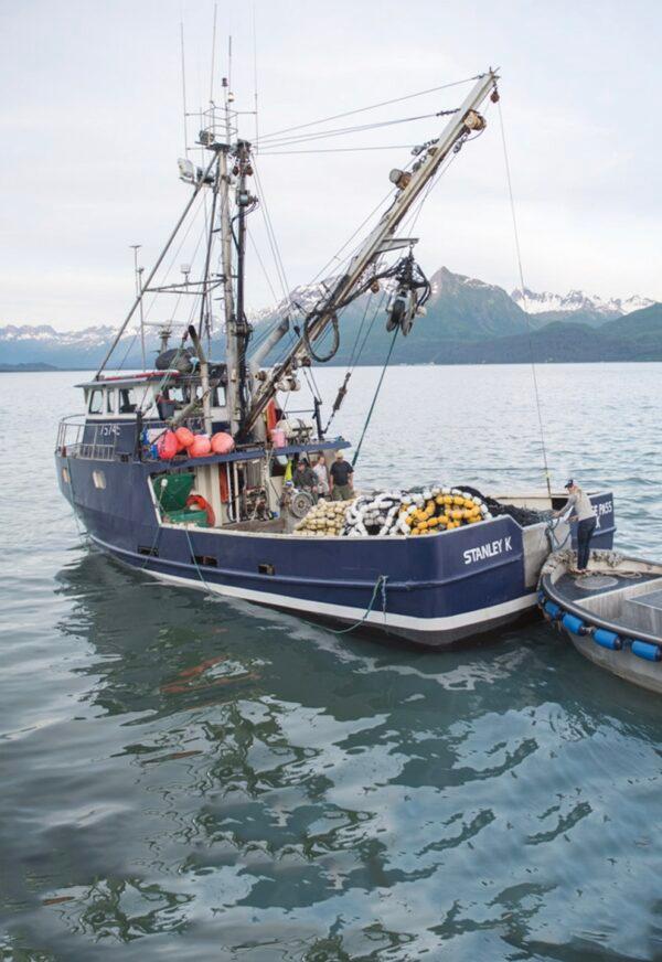 One of the Salmon Sisters’ fishing boats, the Stanley K. (Camrin Dengel)
