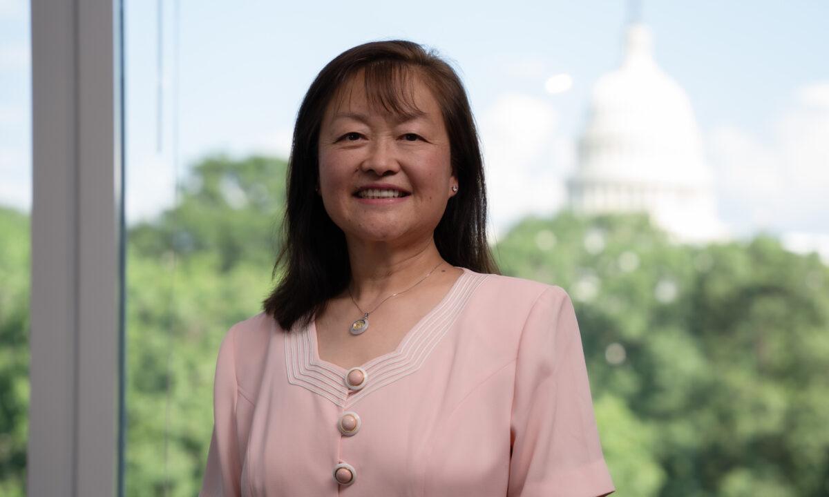 Lily Tang Williams, a survivor of communist China’s Cultural Revolution and congressional candidate in New Hampshire. (Tal Atzmon/The Epoch Times)