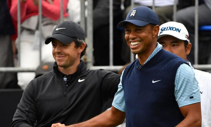 Tiger Woods, McIlroy Behind Tech-Infused Golf League in TV Venture