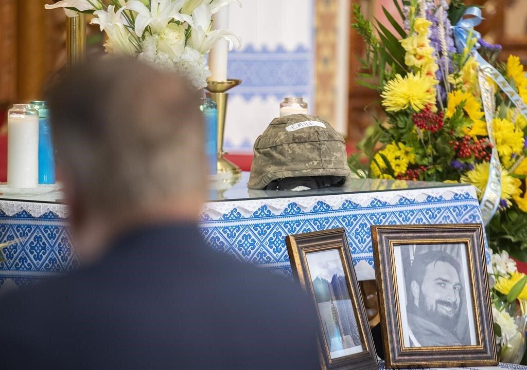 Mother of Quebecer Killed in Ukraine Tells Memorial Service Her Son Was a Hero
