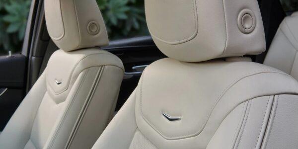 Leather seating. (Courtesy of Cadillac)