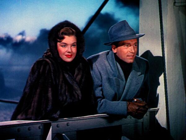 Esther Williams as Nora Cambaretti and Johnny Johnston as ex-G.I. Dick Johnson get to know each other in "This Time for Keeps." (MGM)