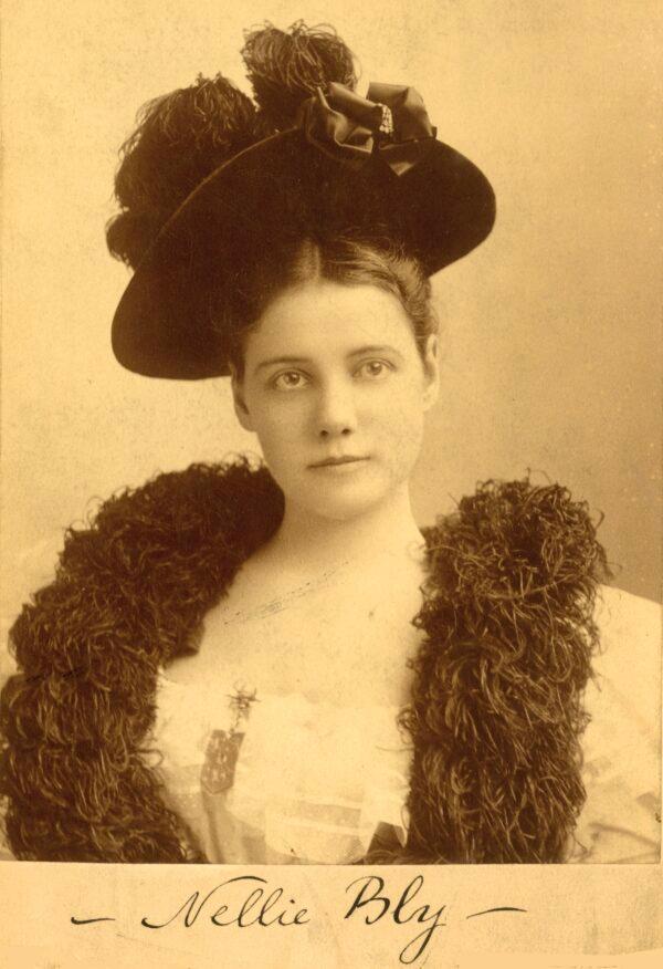 Photograph of Nellie Bly in 1890 from the Museum of the City of New York. (Public domain)