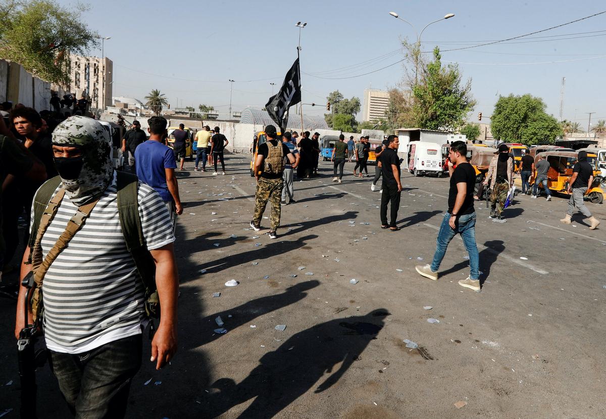 Iraqi Cleric Sadr Calls Off Protests After Worst Baghdad Violence in Years