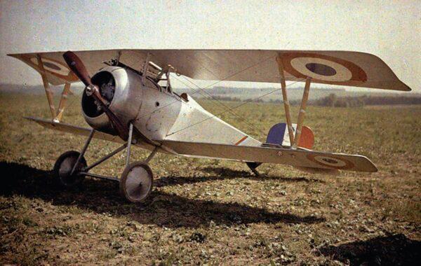The Nieuport 23 sesquiplane fighter had a similar design to the Nieuport 17, with the exception being a different machine gun synchronizer. Kifflin flew a Nieuport 17. (Public Domain)