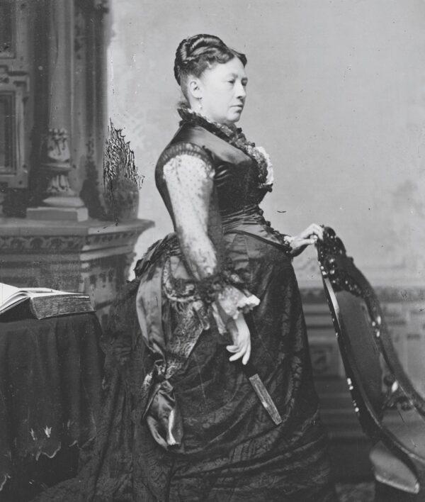  Portrait of Julia by American photographer Mathew Benjamin Brady, circa 1880. (Public domain)