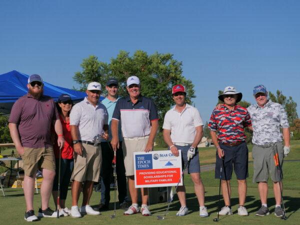 Folds of Honor, a golf club renowned for helping spouses and children of America's fallen and disabled service members, holds fundraising tournament in Temecula, Calif., on Aug. 27, 2022. (Nhat Hoang/The Epoch Times)