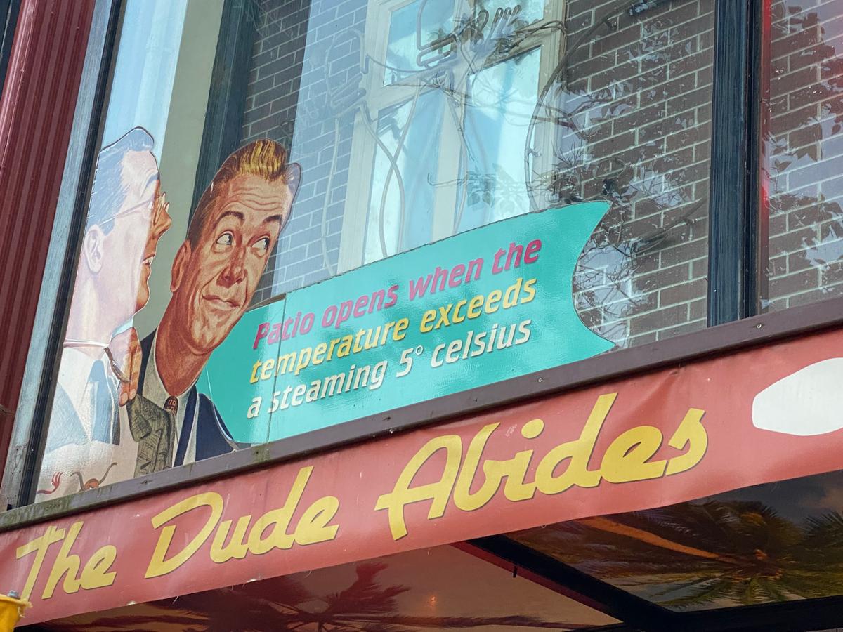 "The Dude Abides." (Tim Johnson)