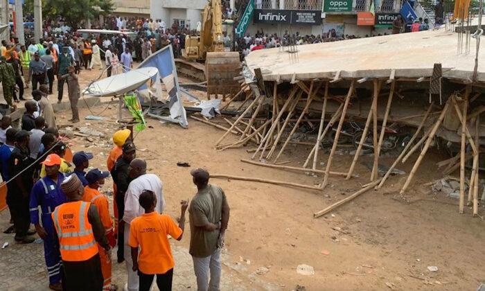 Building Collapses in Nigeria; 8 People Pulled From Rubble